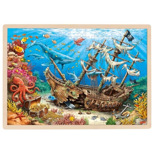 Puzzle, sunken ship, Santa Elena (46.5x33cm)