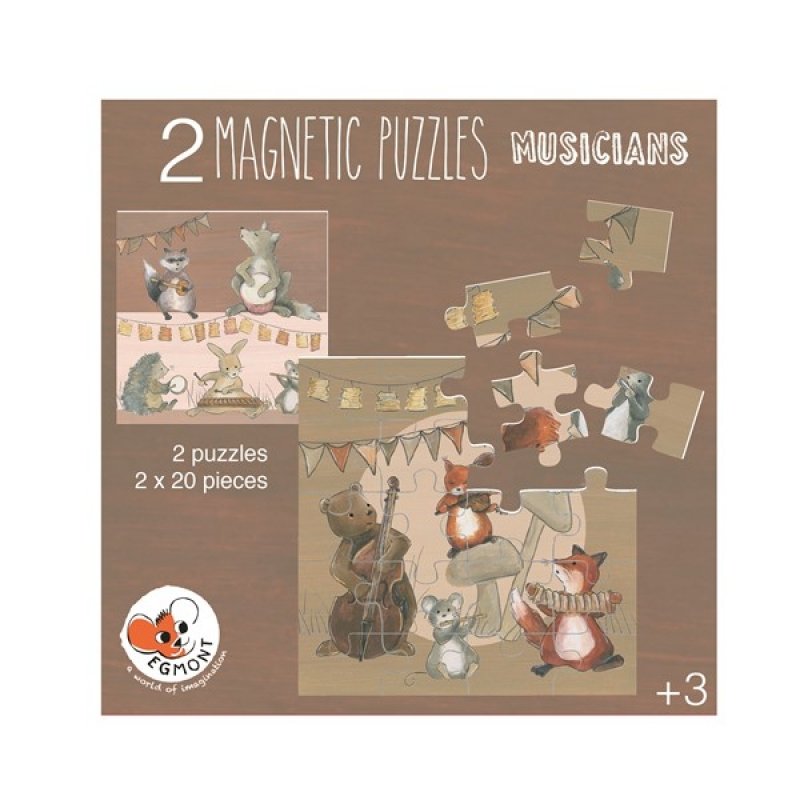 Puzzle Magnetic Musicians